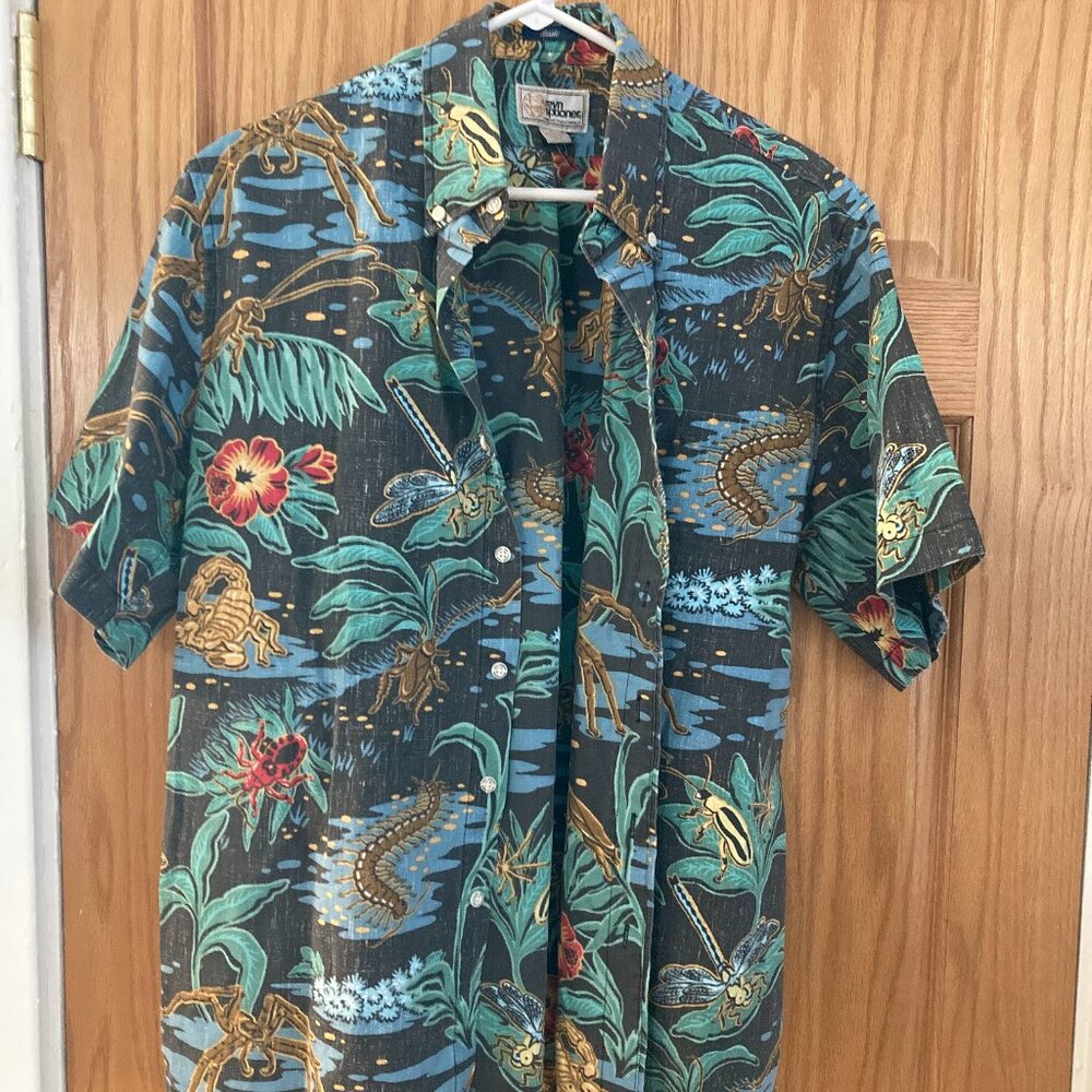 Reyn Spooner Hawaiian Insect Shirt